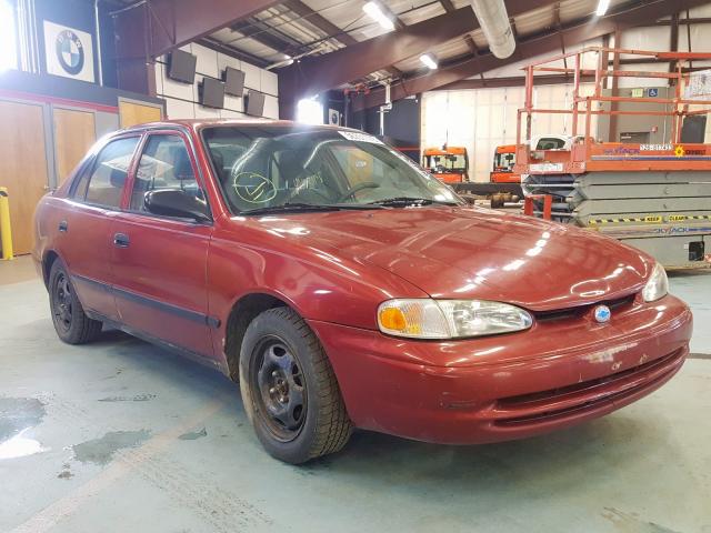 1Y1SK52841Z447829 - 2001 CHEVROLET GEO PRIZM 红色 照片 1