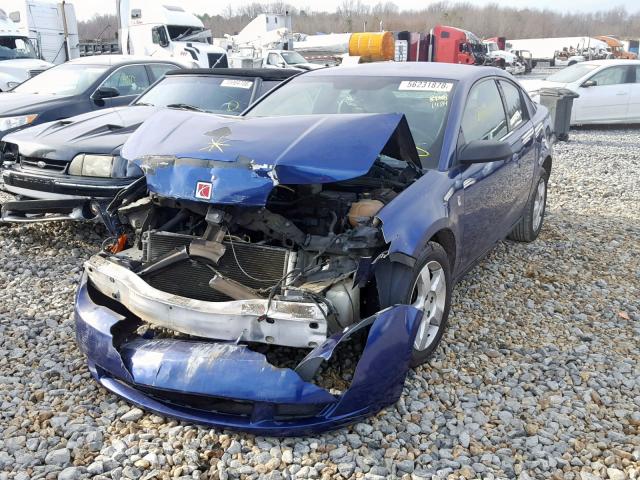 1G8AN15F86Z181484 - 2006 SATURN ION LEVEL BLUE photo 2