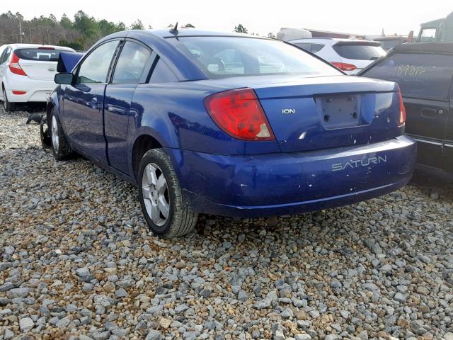 1G8AN15F86Z181484 - 2006 SATURN ION LEVEL BLUE photo 3