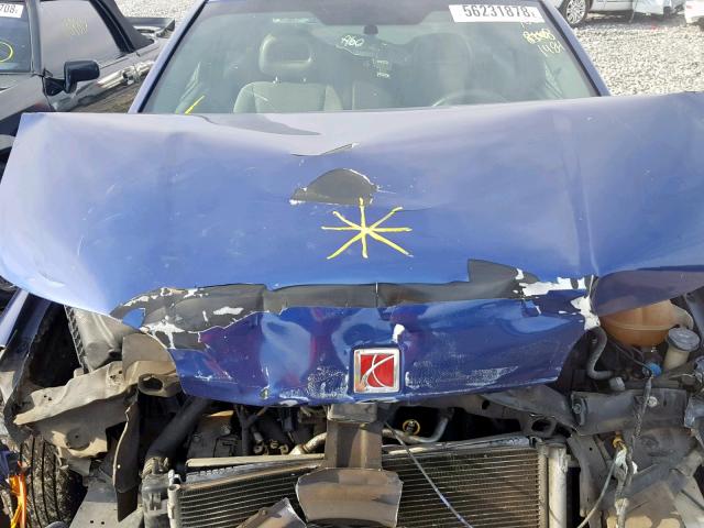 1G8AN15F86Z181484 - 2006 SATURN ION LEVEL BLUE photo 7