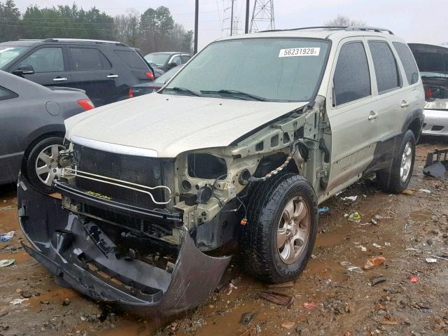 4F2CZ061X3KM30050 - 2003 MAZDA TRIBUTE ES 金色 照片 2