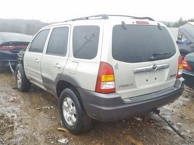 4F2CZ061X3KM30050 - 2003 MAZDA TRIBUTE ES 金色 照片 3