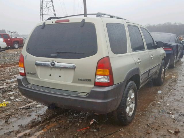 4F2CZ061X3KM30050 - 2003 MAZDA TRIBUTE ES 金色 照片 4