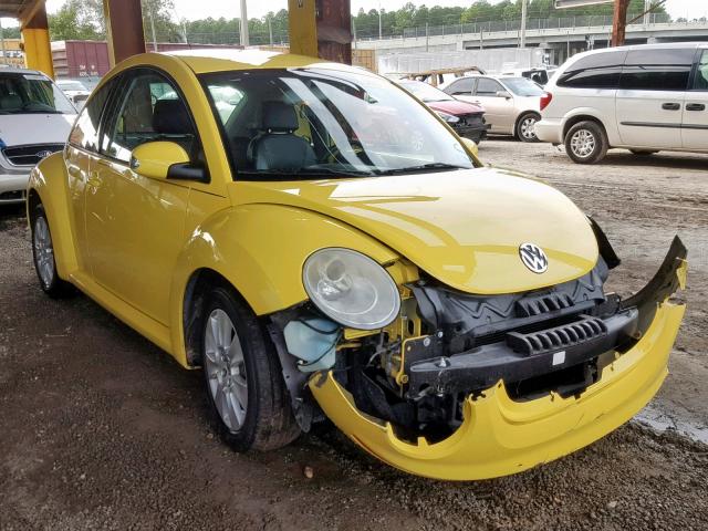 3VWPW3AG0AM017628 - 2010 VOLKSWAGEN NEW BEETLE YELLOW photo 1