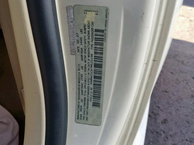 3VWRW31C67M515198 - 2007 VOLKSWAGEN NEW BEETLE Qəhvəyi foto 10