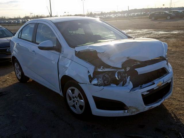 1G1JB5SH2D4127757 - 2013 CHEVROLET SONIC LS 白色 照片 1