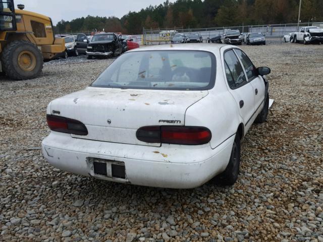 1Y1SK5265VZ405304 - 1997 GEO PRIZM BASE თეთრი ფოტო 4