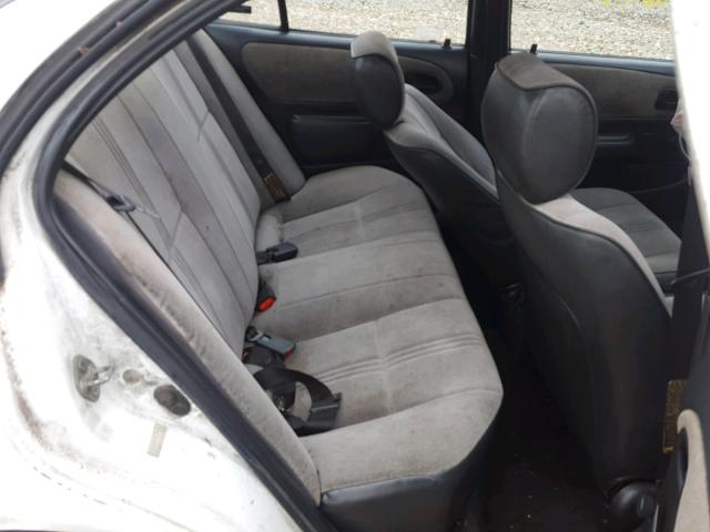 1Y1SK5265VZ405304 - 1997 GEO PRIZM BASE თეთრი ფოტო 6