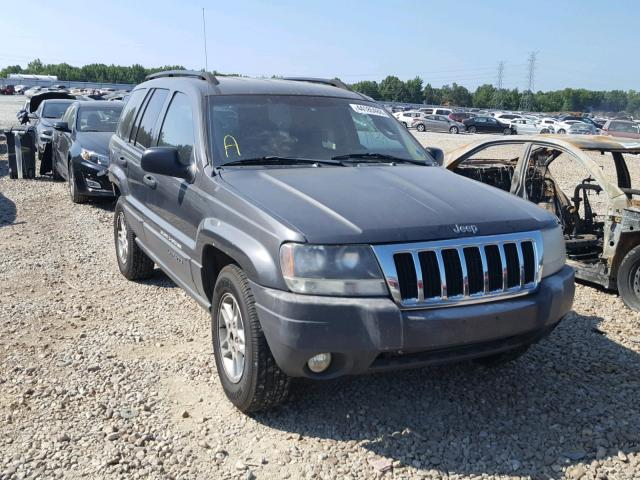 1J4GX48S54C212401 - 2004 JEEP GRAND CHER GRAY photo 1