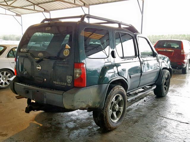 5N1MD28YX2C588448 - 2002 NISSAN XTERRA SE GREEN photo 4