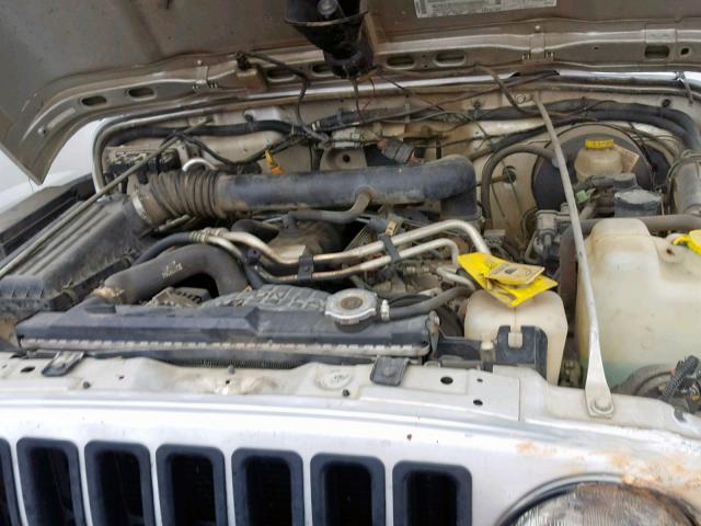 1J4FA39SX2P742262 - 2002 JEEP WRANGLER / SILVER photo 7