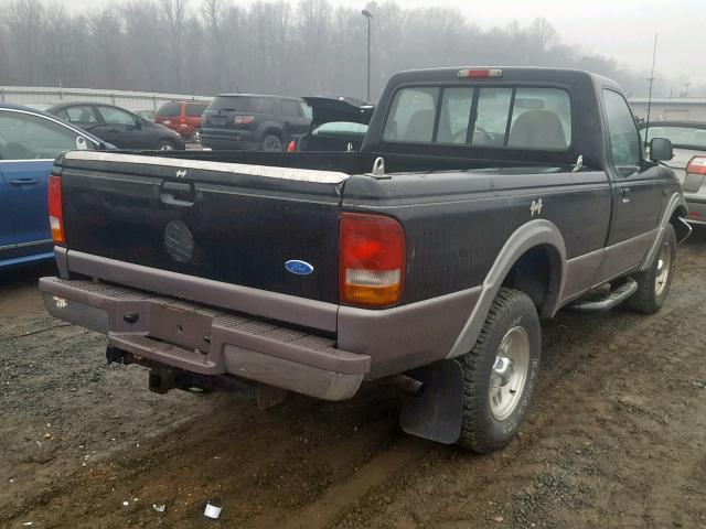 1FTCR11U5TUC61356 - 1996 FORD RANGER BLACK photo 4