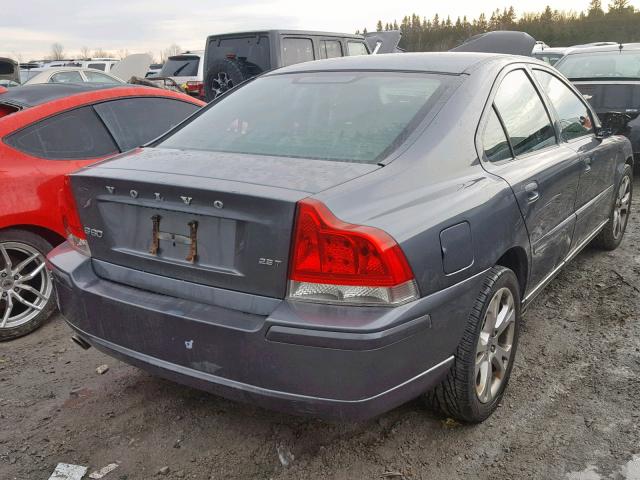 YV1RS592392724411 - 2009 VOLVO S60 2.5T GRAY photo 4