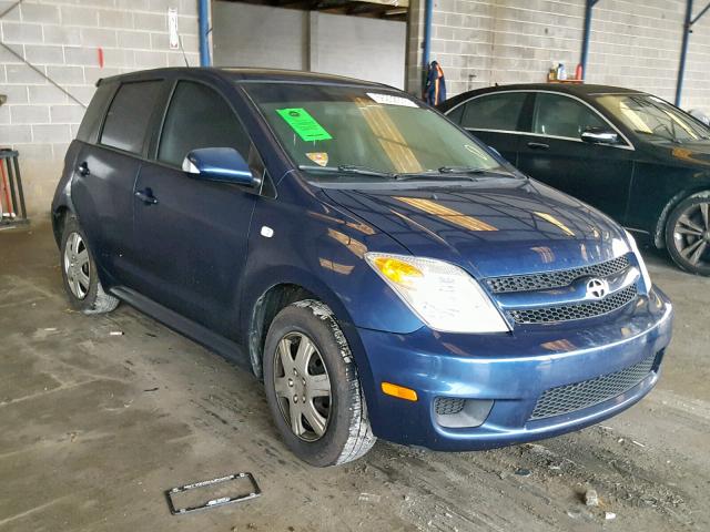 JTKKT624565001636 - 2006 TOYOTA SCION XA BLUE photo 1