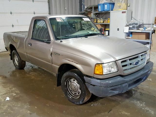 1FTYR10D73PA22249 - 2003 FORD RANGER GRAY photo 1