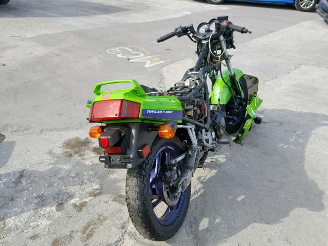 JKAEXMF16YA070045 - 2000 KAWASAKI EX250 F GREEN photo 4