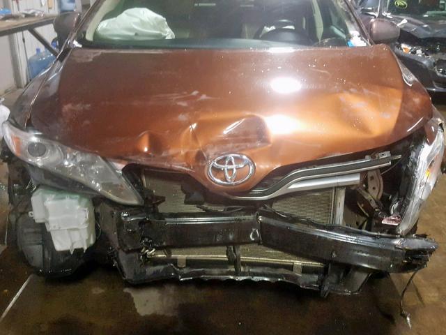 4T3ZA3BB3BU040222 - 2011 TOYOTA VENZA BASE BROWN photo 9