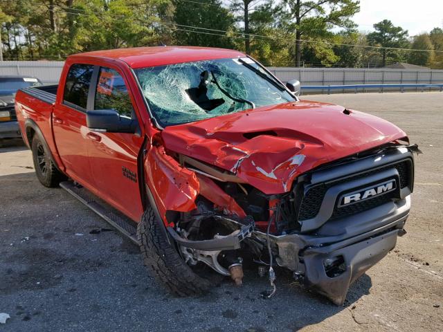 1C6RR7YT1JS209541 - 2018 RAM 1500 REBEL წითელი ფოტო 1
