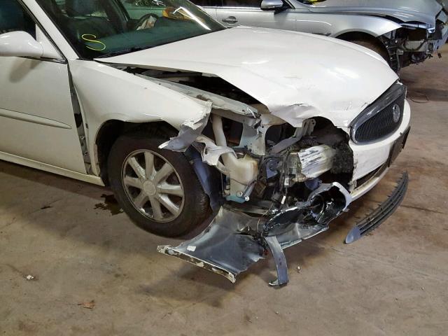 2G4WD582761267890 - 2006 BUICK LACROSSE C WHITE photo 9