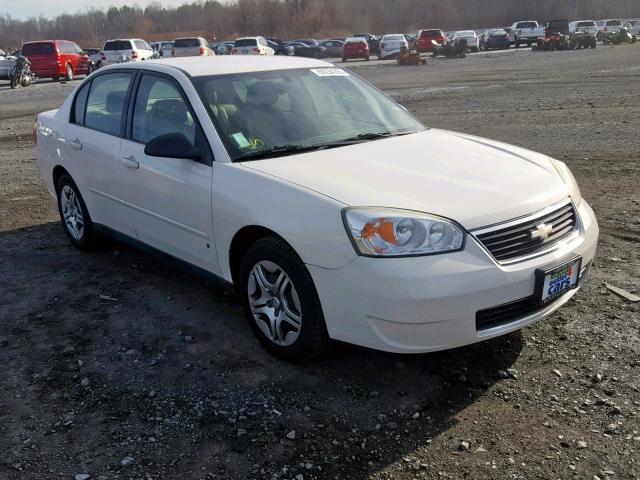 1G1ZS58NX7F249369 - 2007 CHEVROLET MALIBU LS 白色 照片 1