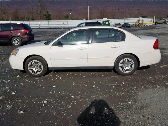 1G1ZS58NX7F249369 - 2007 CHEVROLET MALIBU LS 白色 照片 9