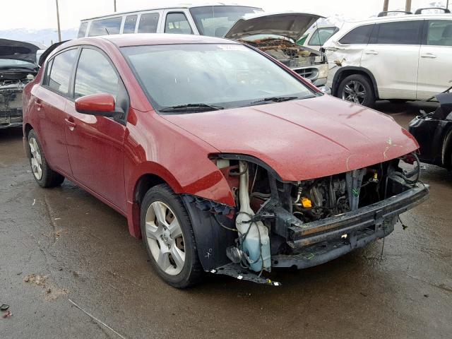 3N1AB61E68L735241 - 2008 NISSAN SENTRA 2.0 BURGUNDY photo 1