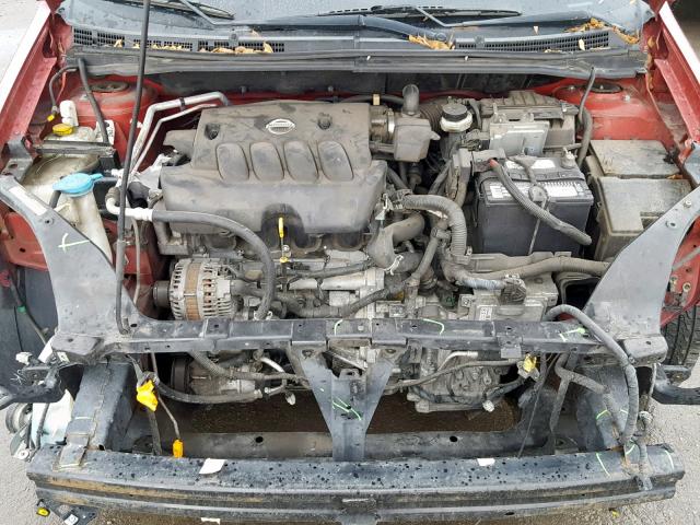 3N1AB61E68L735241 - 2008 NISSAN SENTRA 2.0 BURGUNDY photo 7