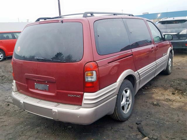 1GMDX03E34D135889 - 2004 PONTIAC MONTANA BURGUNDY photo 4