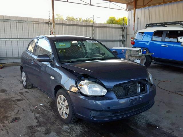 KMHCM3AC4AU164238 - 2010 HYUNDAI ACCENT BLU BLACK photo 1