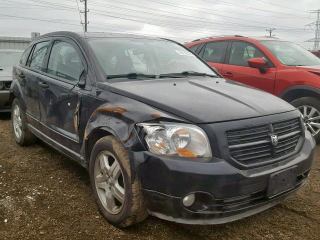 1B3HB48B87D562257 - 2007 DODGE CALIBER SX BLACK photo 1