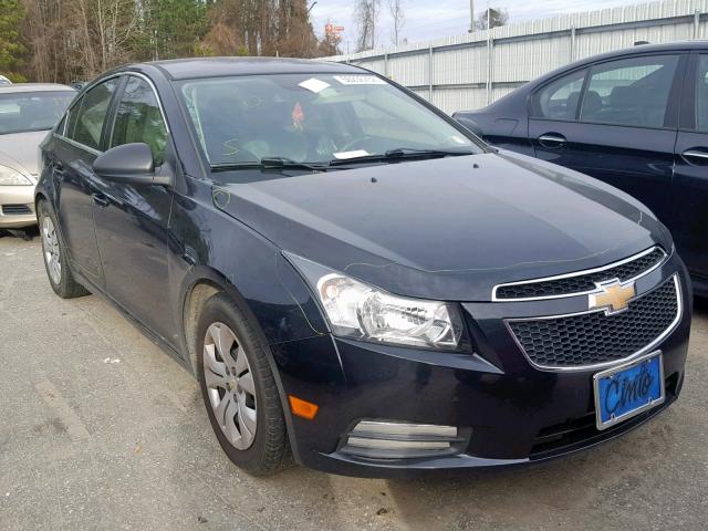 1G1PA5SHXD7125055 - 2013 CHEVROLET CRUZE LS BLACK photo 1