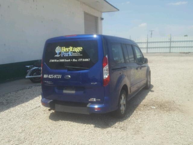 NM0GE9F73G1281575 - 2016 FORD TRANSIT CO BLUE photo 4