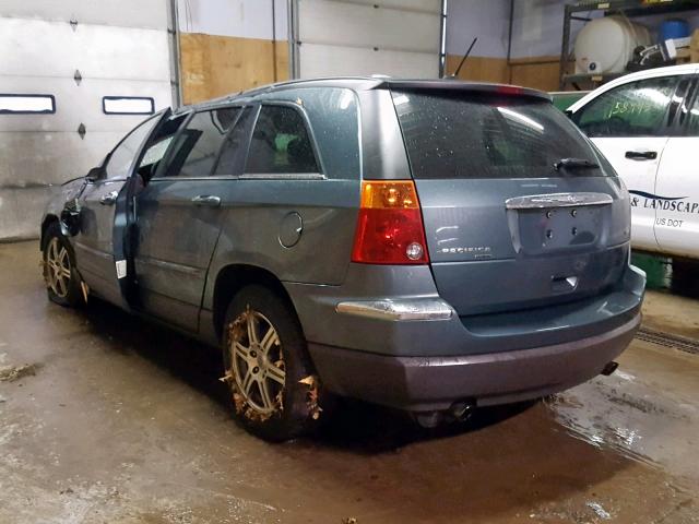 2A8GM68X77R179234 - 2007 CHRYSLER PACIFICA T GREEN photo 3