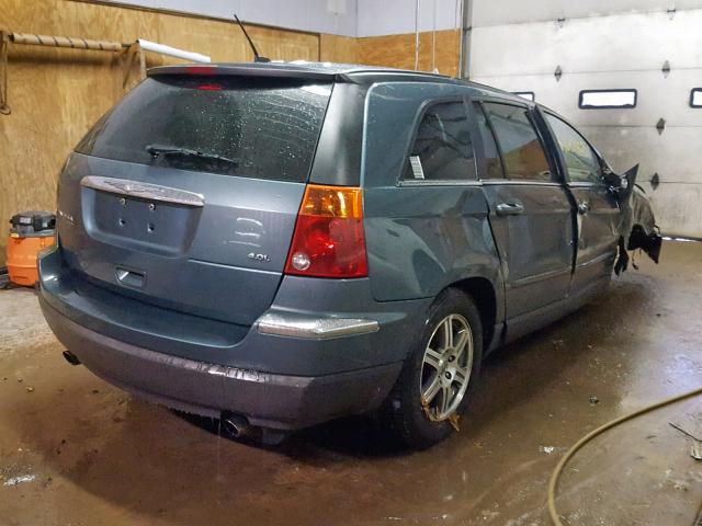 2A8GM68X77R179234 - 2007 CHRYSLER PACIFICA T GREEN photo 4