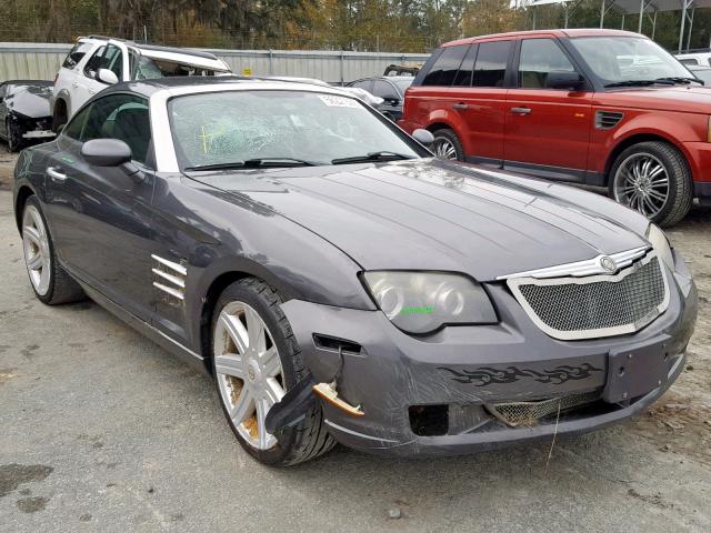 1C3AN69L65X026482 - 2005 CHRYSLER CROSSFIRE GRAY photo 1