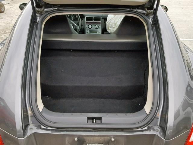 1C3AN69L65X026482 - 2005 CHRYSLER CROSSFIRE GRAY photo 6