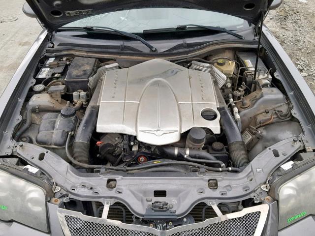 1C3AN69L65X026482 - 2005 CHRYSLER CROSSFIRE GRAY photo 7