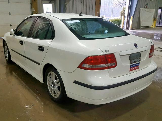 YS3FD49Y241038921 - 2004 SAAB 9-3 ARC WHITE photo 3