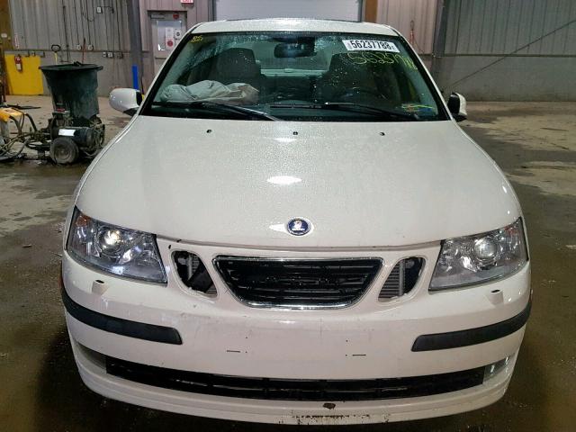 YS3FD49Y241038921 - 2004 SAAB 9-3 ARC WHITE photo 9