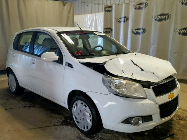 KL1TG6DE5BB184562 - 2011 CHEVROLET AVEO LT WHITE photo 1