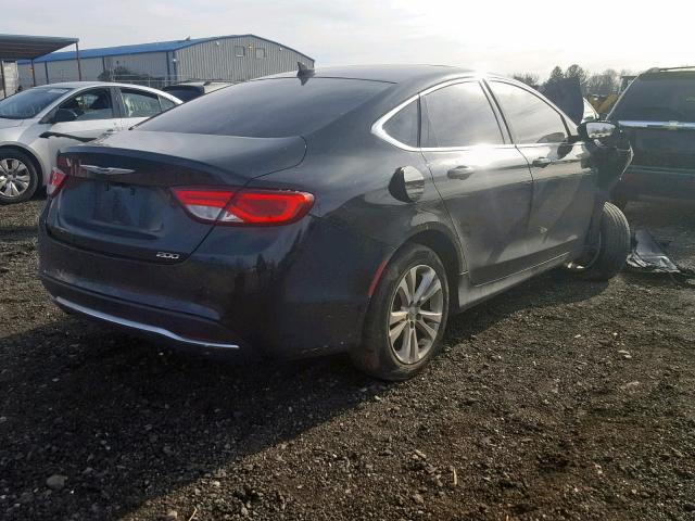 1C3CCCAB9HN503325 - 2017 CHRYSLER 200 LIMITE BLACK photo 4