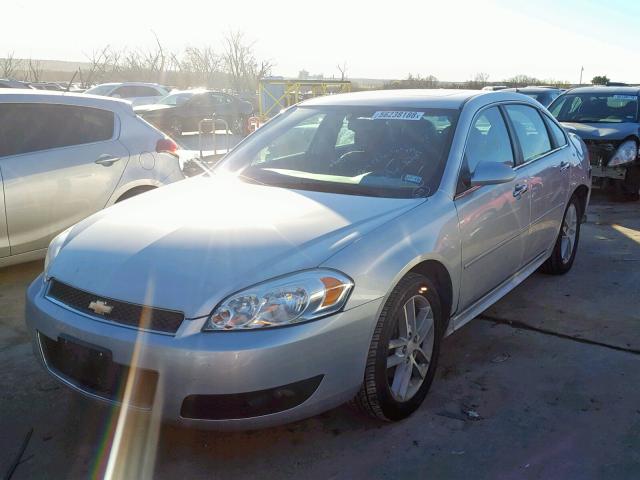 2G1WC5E33E1167619 - 2014 CHEVROLET IMPALA LIM SILVER photo 2