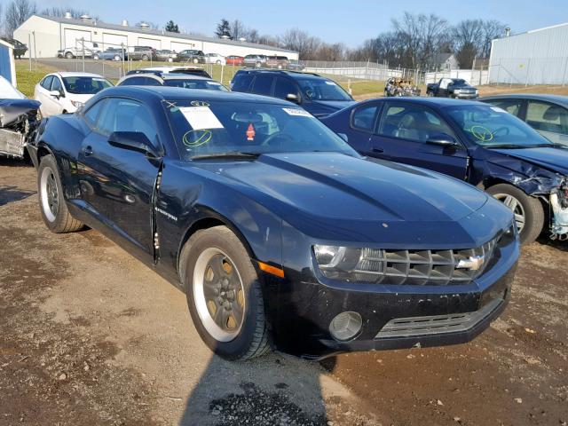 2G1FA1E34C9160031 - 2012 CHEVROLET CAMARO LS BLACK photo 1