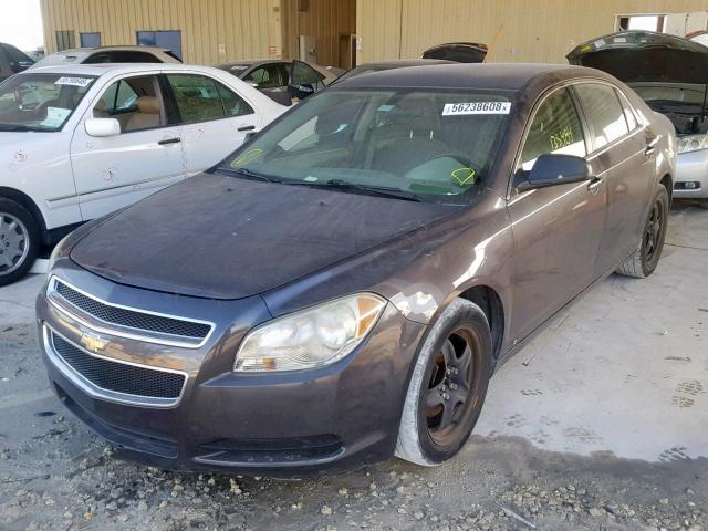 1G1ZA5E00A4113119 - 2010 CHEVROLET MALIBU LS 灰色 照片 2