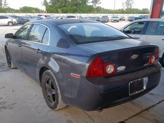 1G1ZA5E00A4113119 - 2010 CHEVROLET MALIBU LS 灰色 照片 3