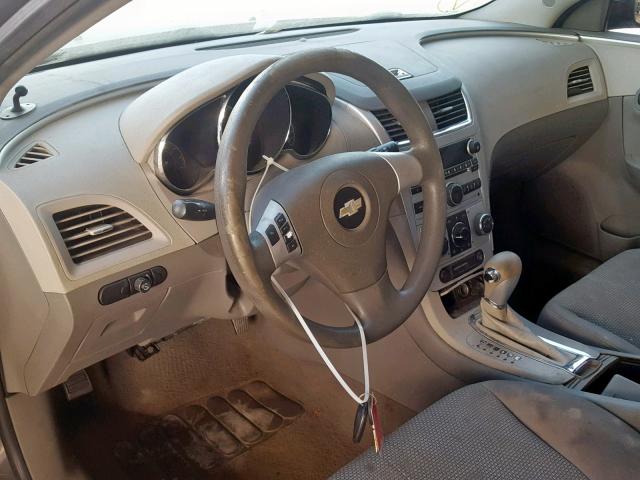 1G1ZA5E00A4113119 - 2010 CHEVROLET MALIBU LS 灰色 照片 9