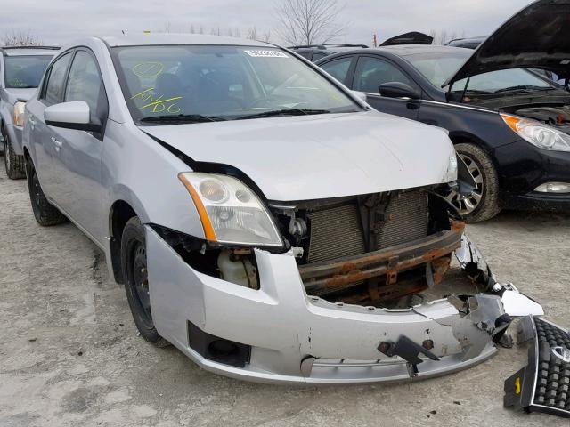 3N1AB61E37L638884 - 2007 NISSAN SENTRA 2.0 SILVER photo 1