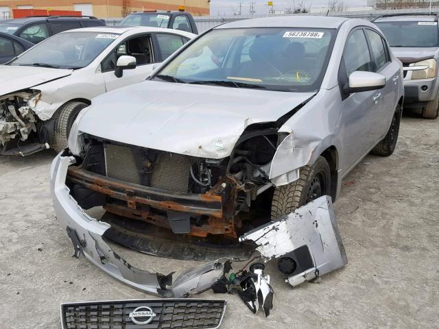 3N1AB61E37L638884 - 2007 NISSAN SENTRA 2.0 SILVER photo 2