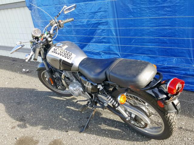 JS1NJ4CA3H2100022 - 2017 SUZUKI TU250 X GRAY photo 3