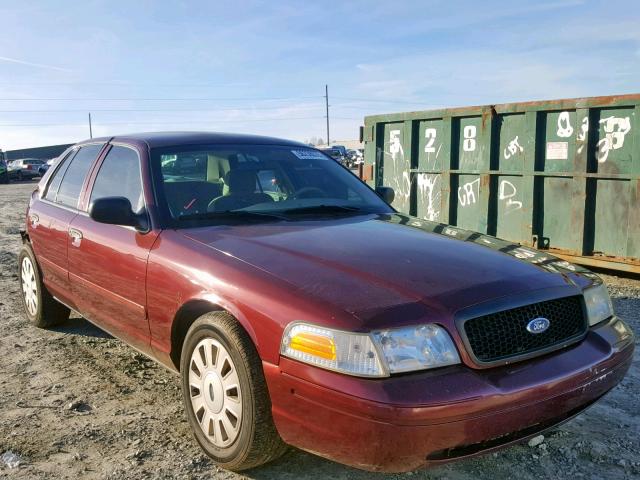 2FAFP71W56X138828 - 2006 FORD CROWN VICT BURGUNDY photo 1